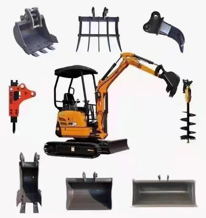 Small Multifunctional Excavator