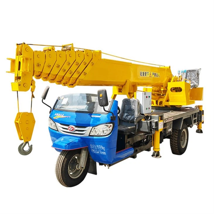 Three-wheeled Diesel Crane